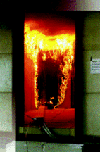 Coffre-fort ignifuge chauffé à 1049°C